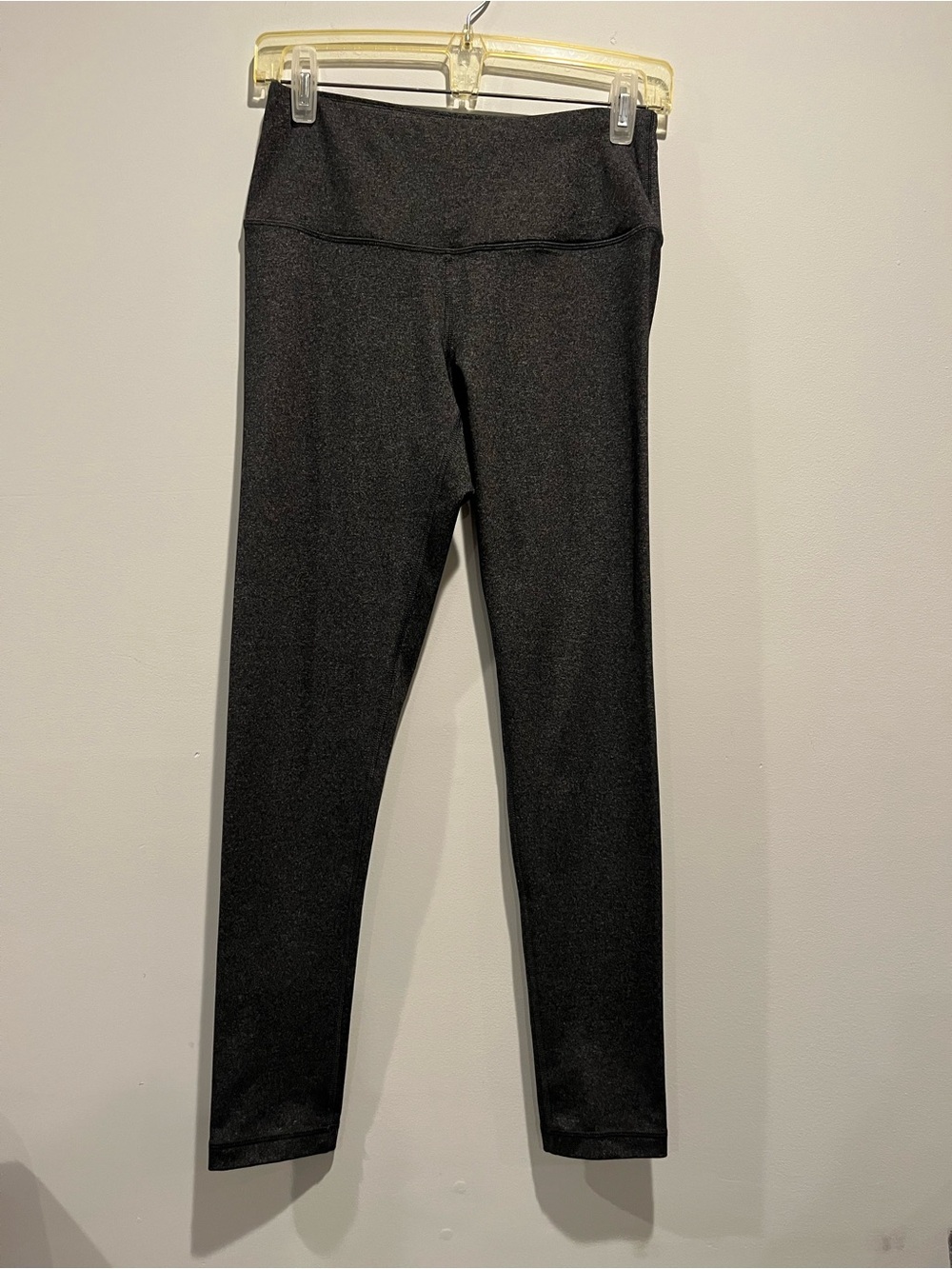 90 Degree By Reflex Charcoal Heather High-Waist Leggings